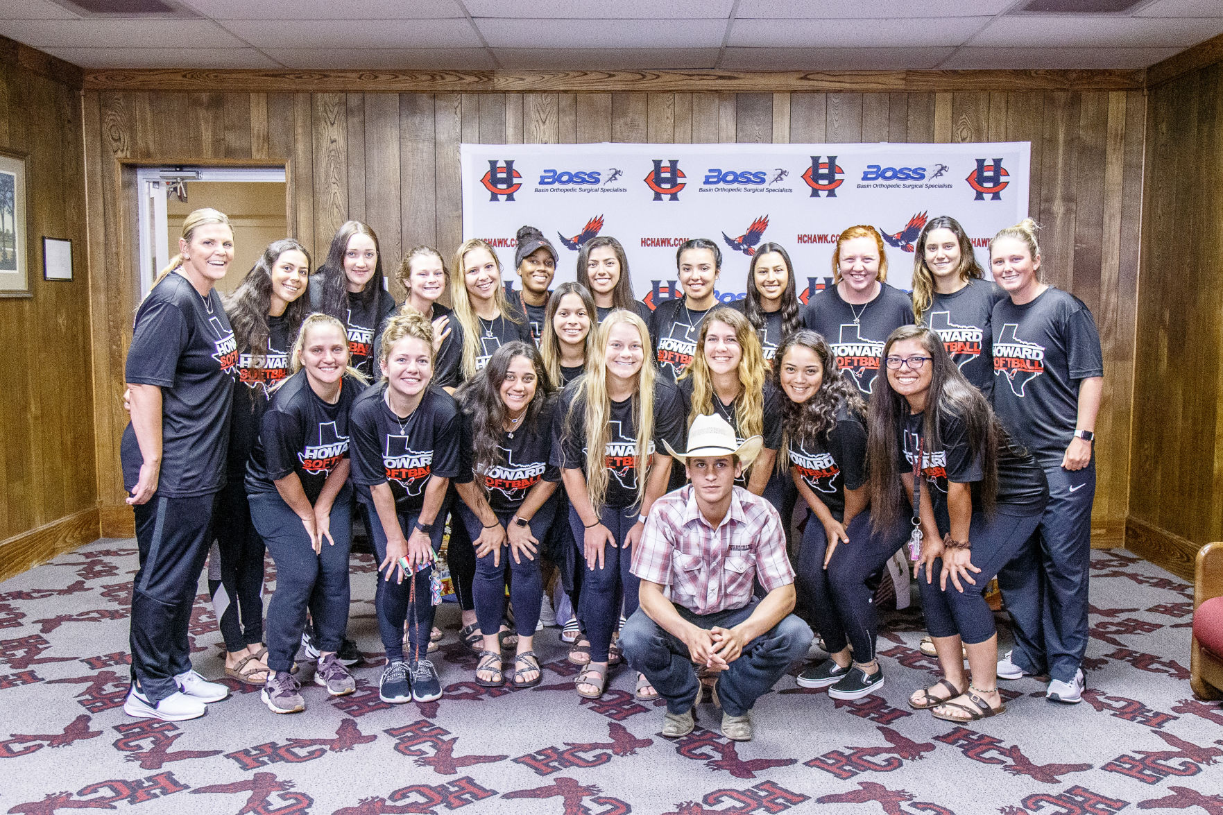 HC 2019 Softball Team And Dalton Kasel At Nationals Sendoff
